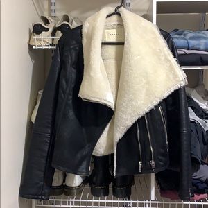 BLAKNYC faux leather jacket